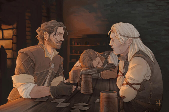 Evening at Kaer Morhen, 07/2021